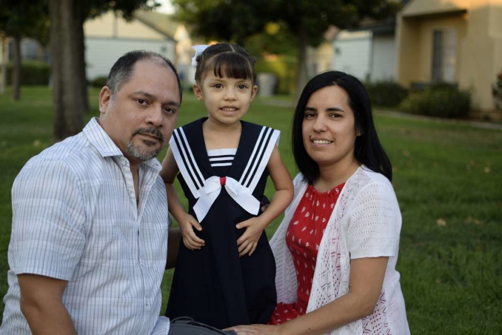 my family in our Escondido neighborhood